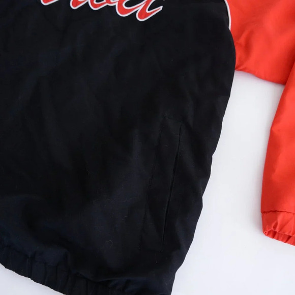 Vintage Giii Official  Licensed Nhl Detroit Red Wings Embroidered Red Jacket L - Picture 5 of 11